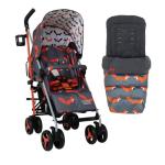 Cosatto Supa 3 Lightweight Stroller with Footmuff