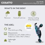 Cosatto Supa 3 Lightweight Stroller with Footmuff