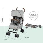 Silver/Grey Ickle Bubba Discovery Max Pushchair