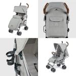 Silver/Grey Ickle Bubba Discovery Max Pushchair