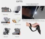 3-in-1 Lightweight Baby Pram Pushchair with Car Seat