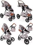 3-in-1 Lightweight Baby Pram Pushchair with Car Seat