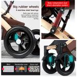 TUCY 3-in-1 Baby Stroller Travel System in Brown