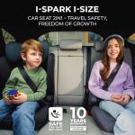 Kinderkraft I-Spark Baby Car Seat, 2/3 Group, Green