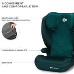 Kinderkraft I-Spark Baby Car Seat, 2/3 Group, Green