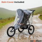 Out 'n' About Nipper Sport Stroller | Brambleberry Red