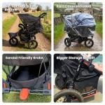 Out’n’About Nipper Double V6 Lightweight Twin Pushchair