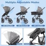 Hadwin 2-in-1 Travel System Pushchair & Carrycot