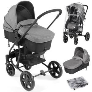 Hadibio 2 in 1 Travel System Stroller Pram