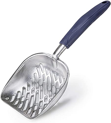 Aluminum Cat Litter Scoop with Long Handle