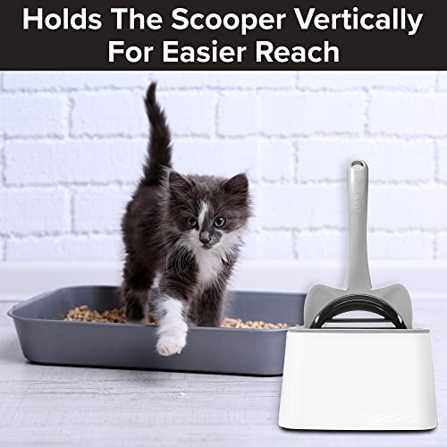 Cat Litter Scoop Holder with Stand