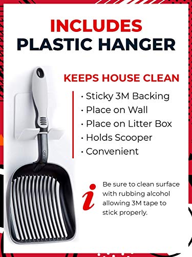 iPrimio Deep Shovel Cat Litter Scooper