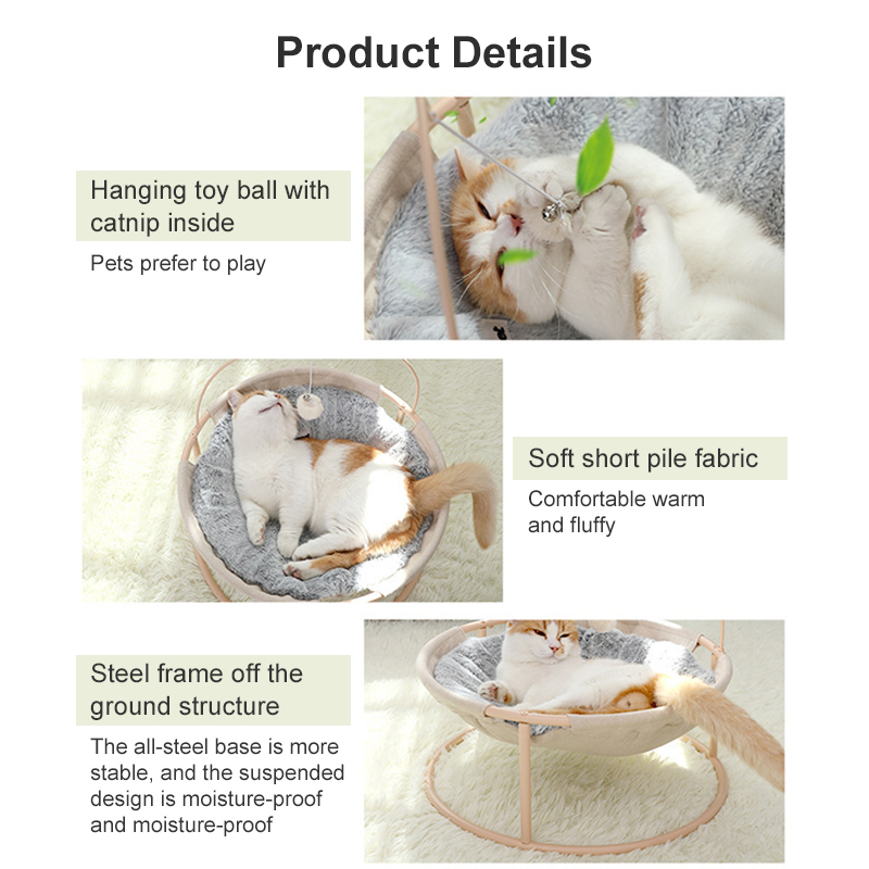 Sunny Cat Hammock Bed with Removable Mat