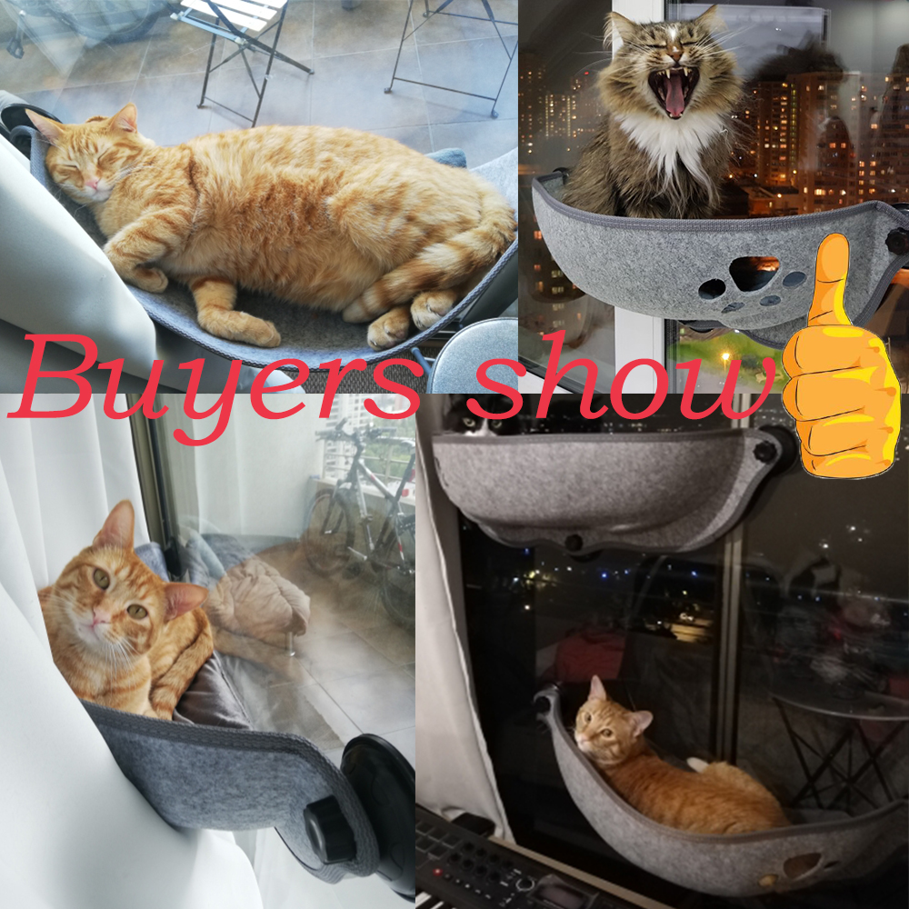 Cat Window Hammock Bed - Warm and Soft