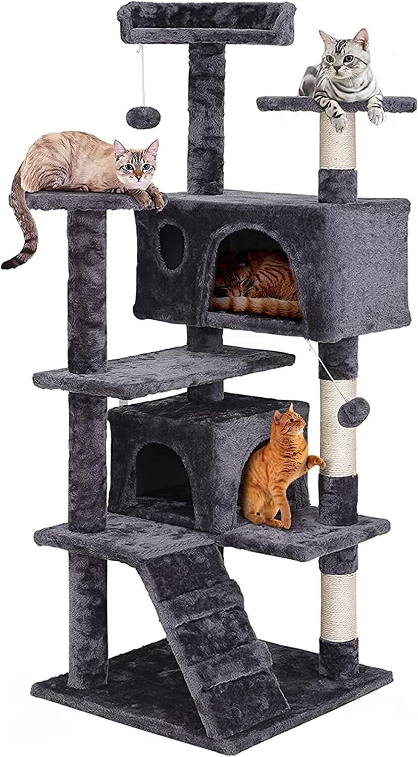 Large Sturdy Cat Tree Activity Center