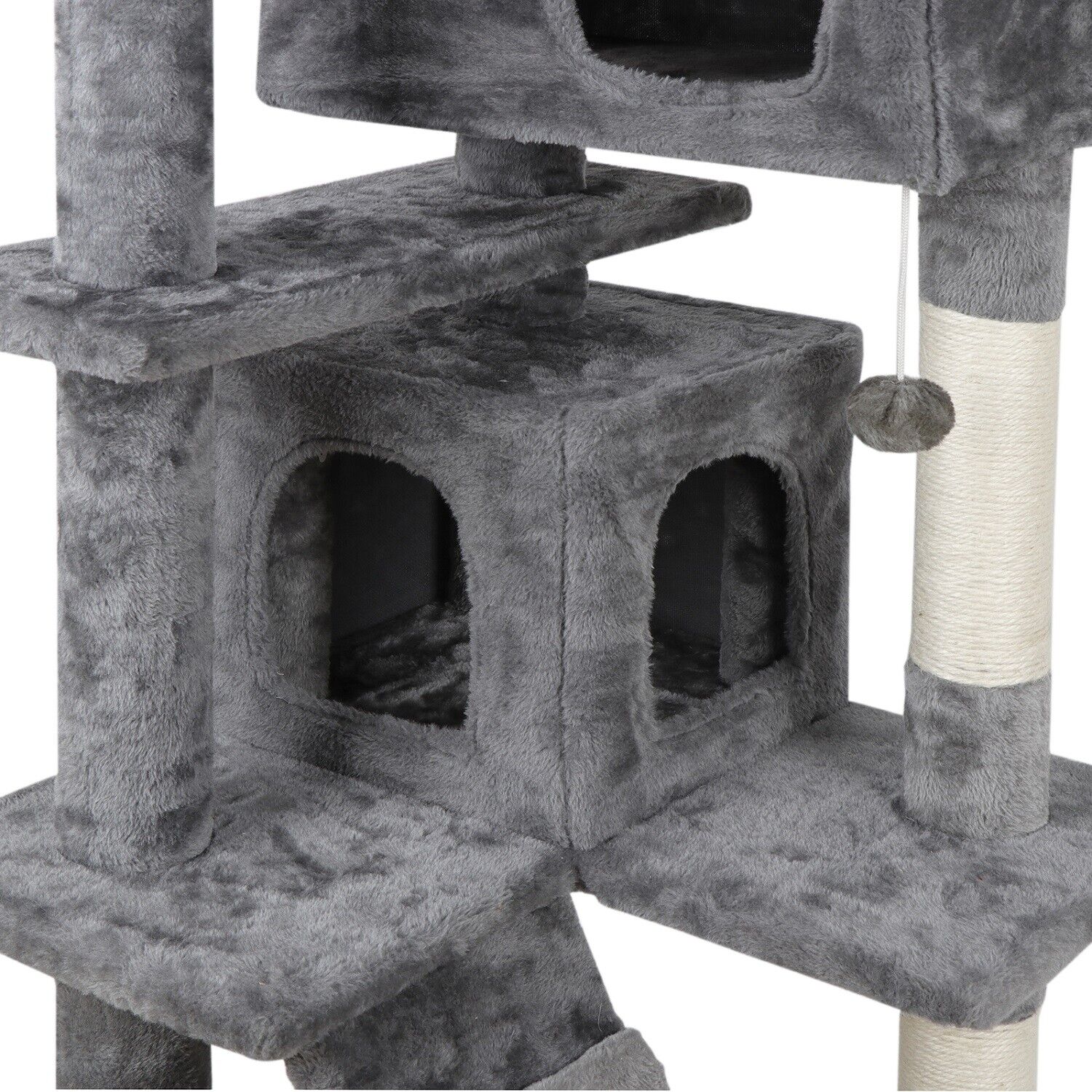 53" Sturdy Cat Tree Activity Center