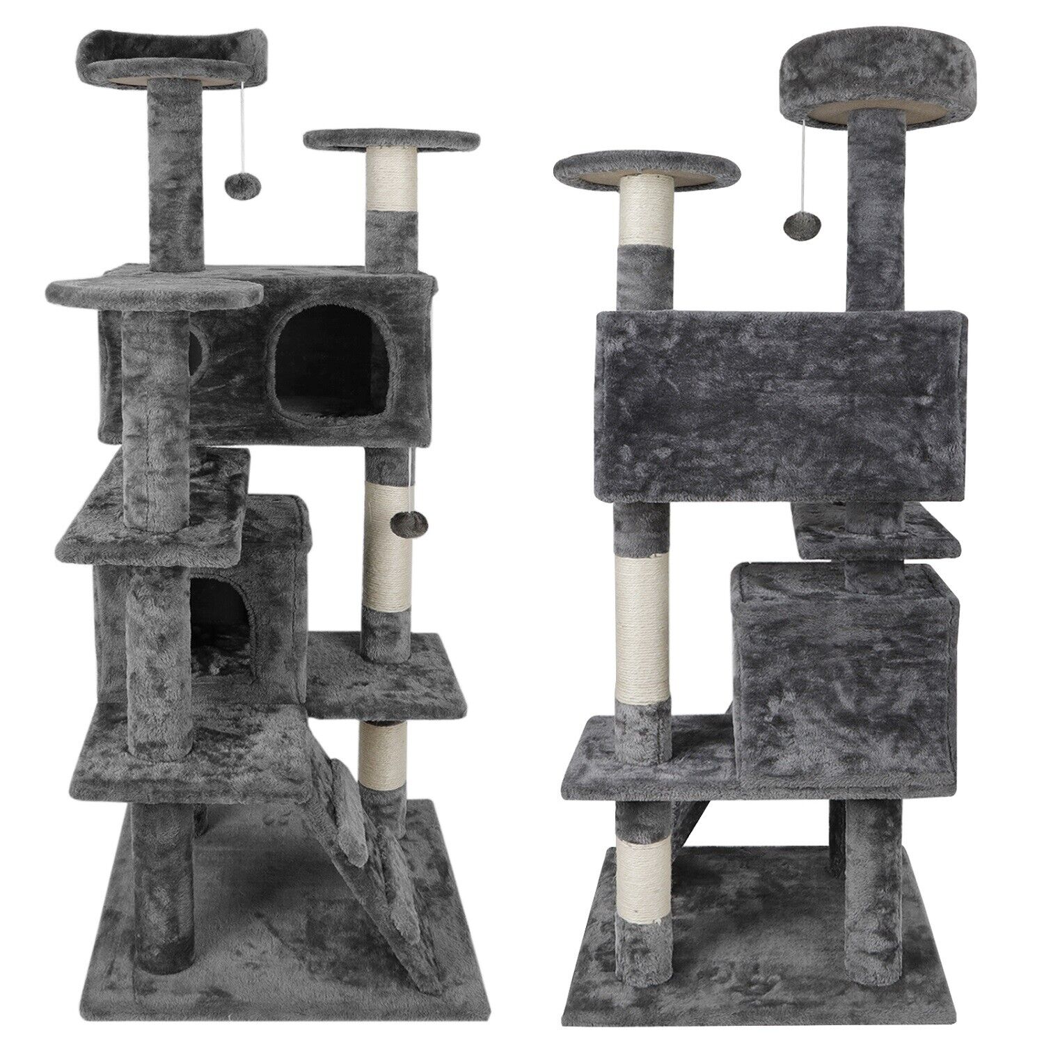 53" Sturdy Cat Tree Activity Center