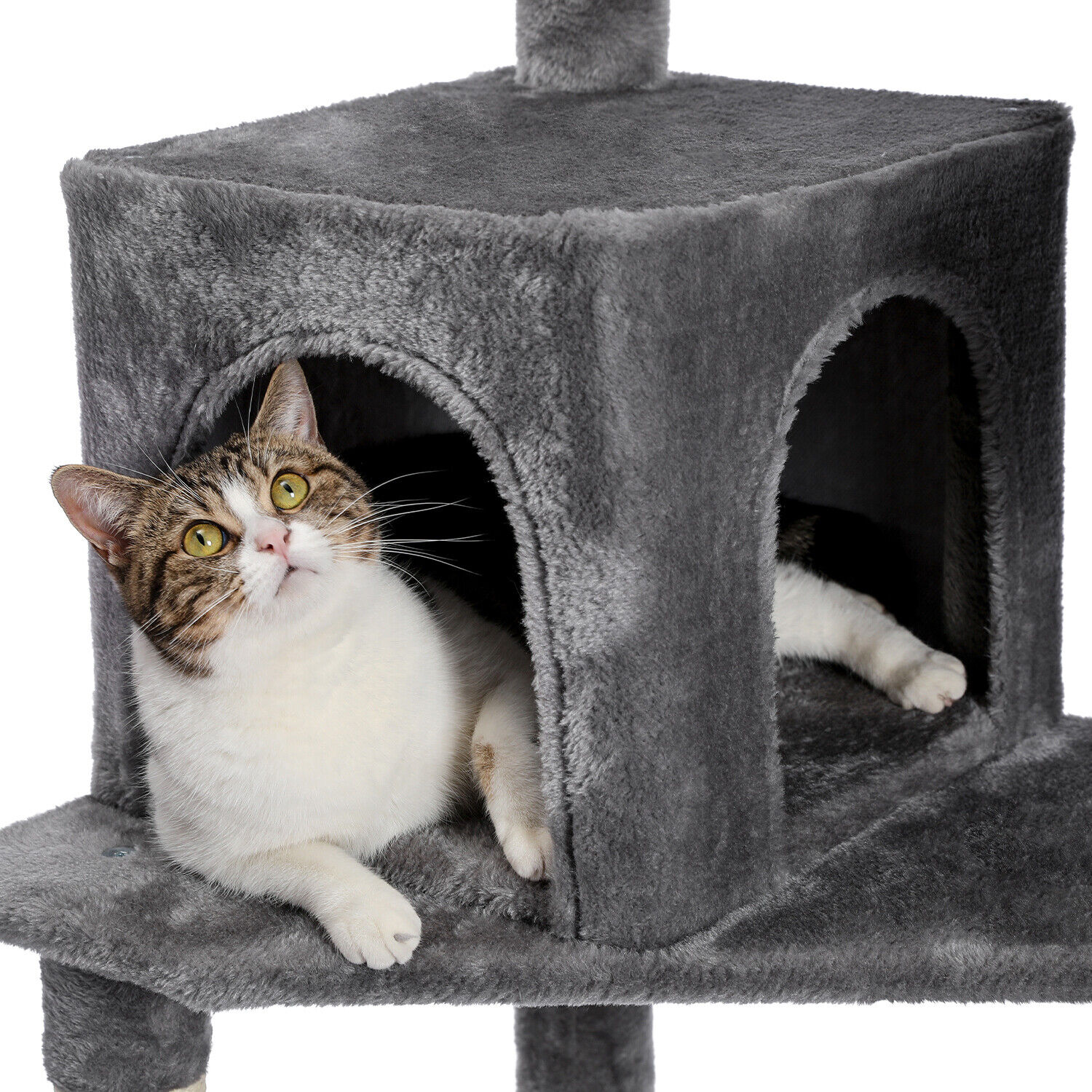 Cat Tower Scratching Post Furniture Condo Bed