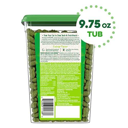 Catnip Flavor Feline Greenies Dental Treats (9.75 oz.)