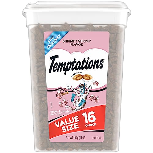 16 oz. Temptations Cat Treats Shrimpy Shrimp Flavor