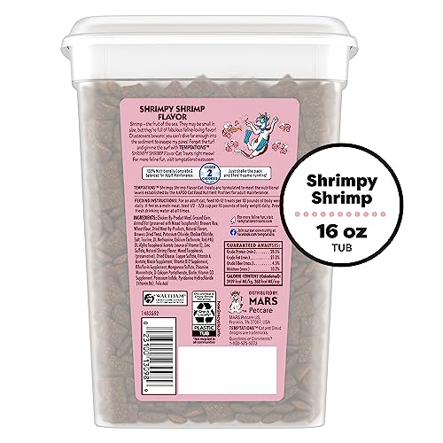 16 oz. Temptations Cat Treats Shrimpy Shrimp Flavor
