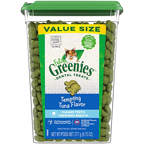 Tempting Tuna Feline Greenies Treats, 9.75 oz