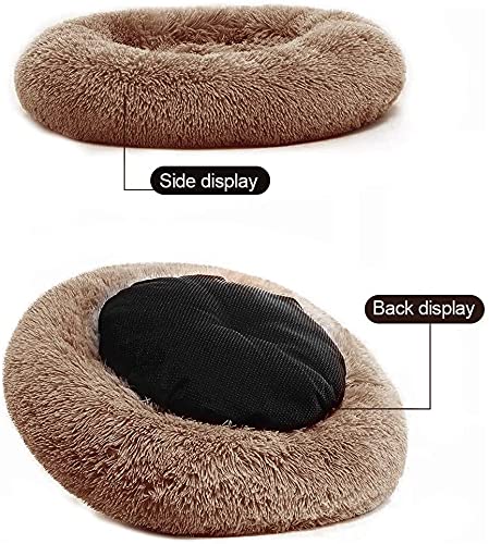 24" Fluffy Cat Bed for Indoor Pets