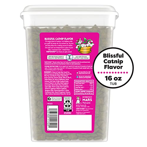 Blissful Catnip Flavor Treats (16oz) - 1 pack