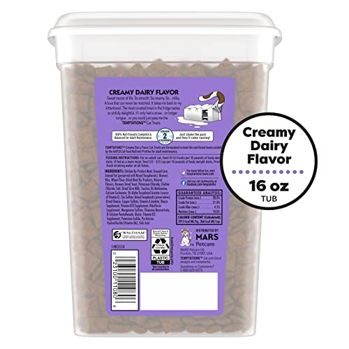 Creamy Dairy Cat Treats, 16 oz. Tub