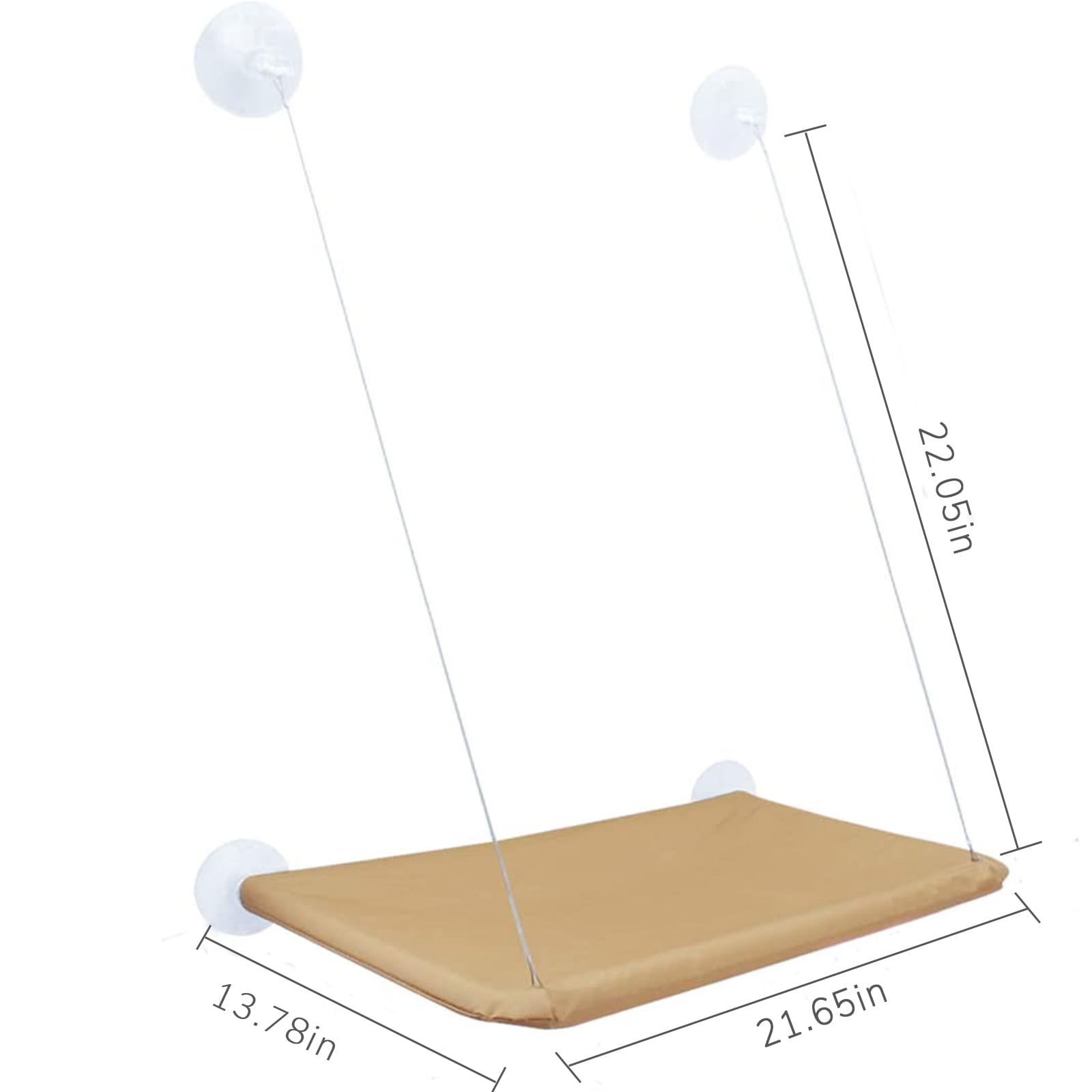 Semfri Window Perch for Cats - Hammock and Bed