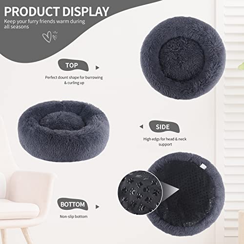 Soft Plush Cat Bed for Indoor Pets