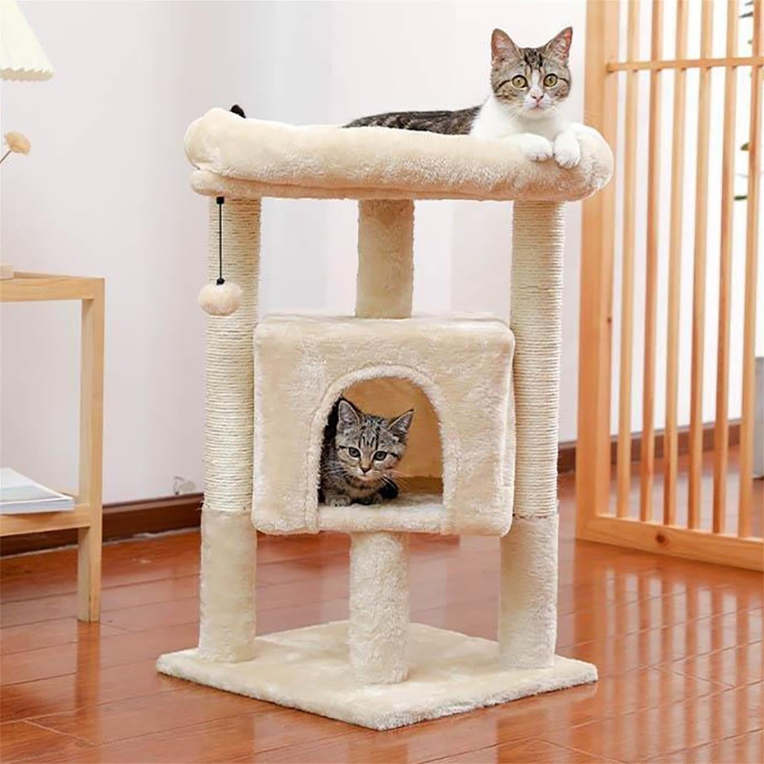 Large Cat Tree Tower with Scratching Posts