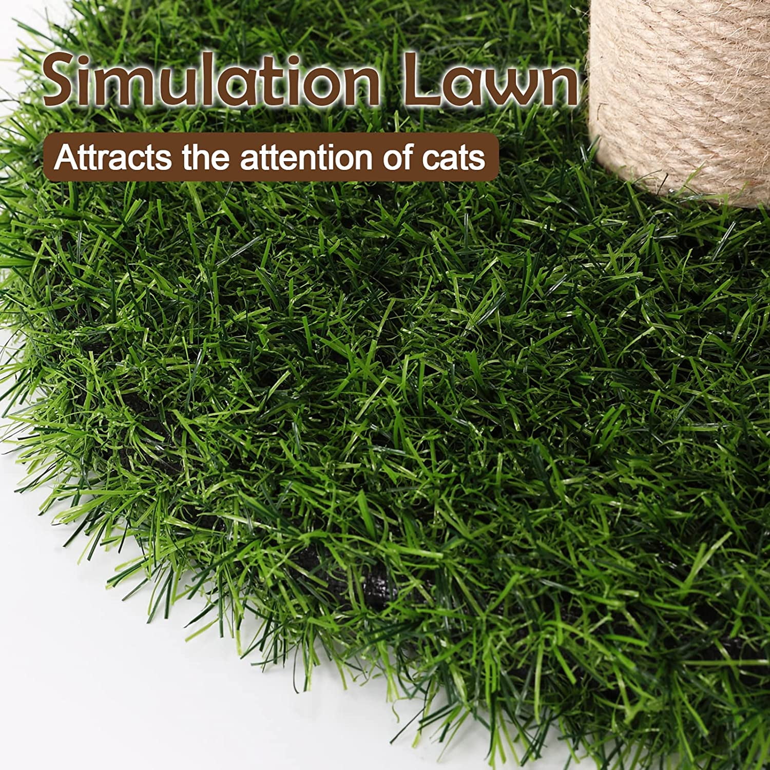 PinkSheep Mushroom Cat Scratching Post Toy