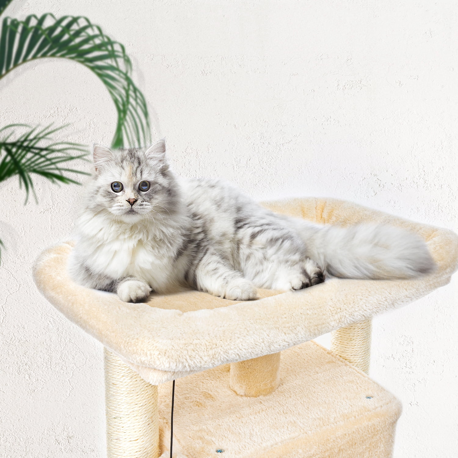 Large Cat Tree Tower with Scratching Posts