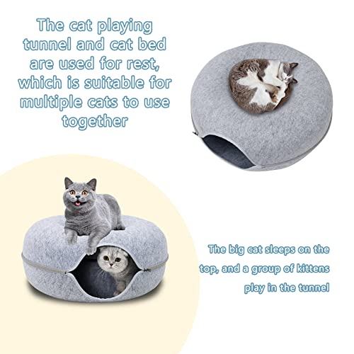 Cat Tunnel Bed and Hideout Combo