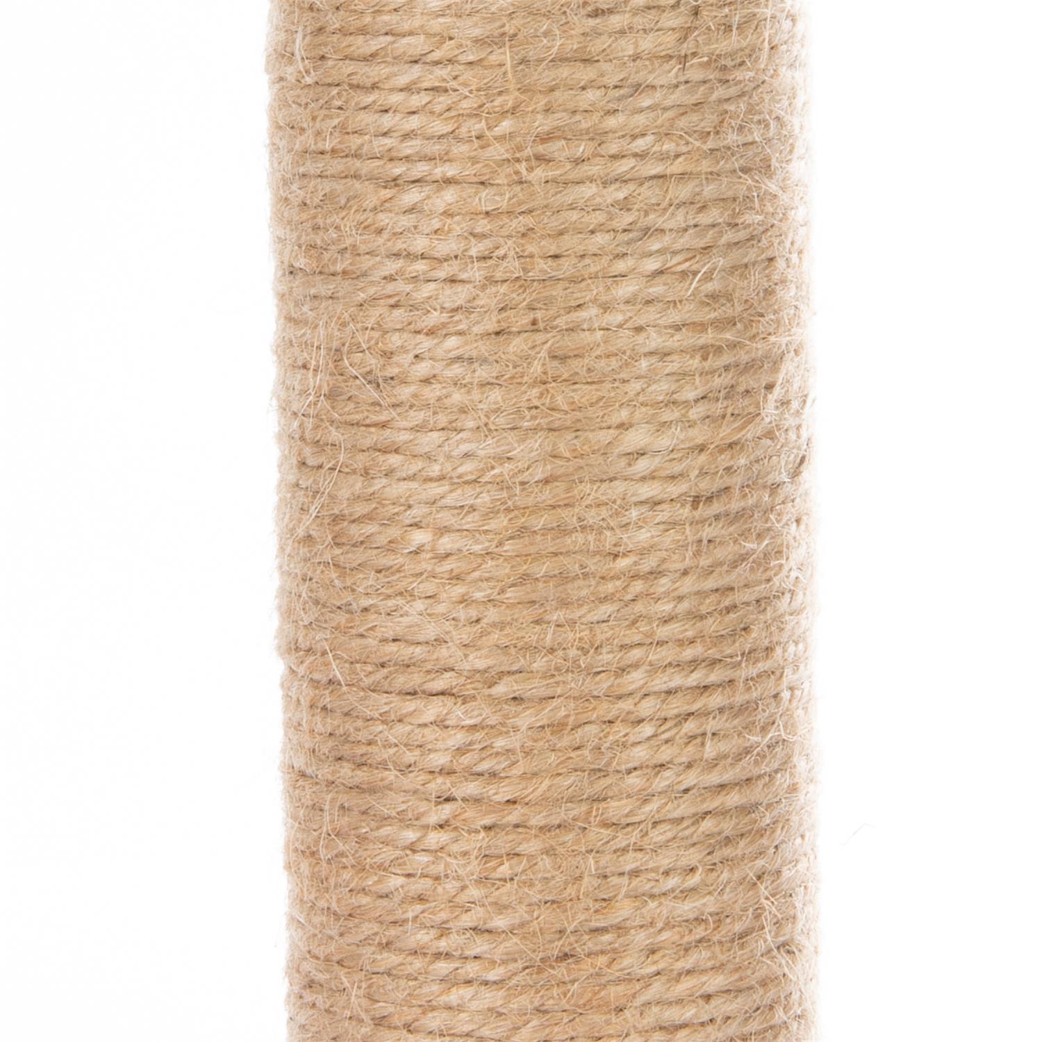 Pink Cat Scratching Post with Flower Platform