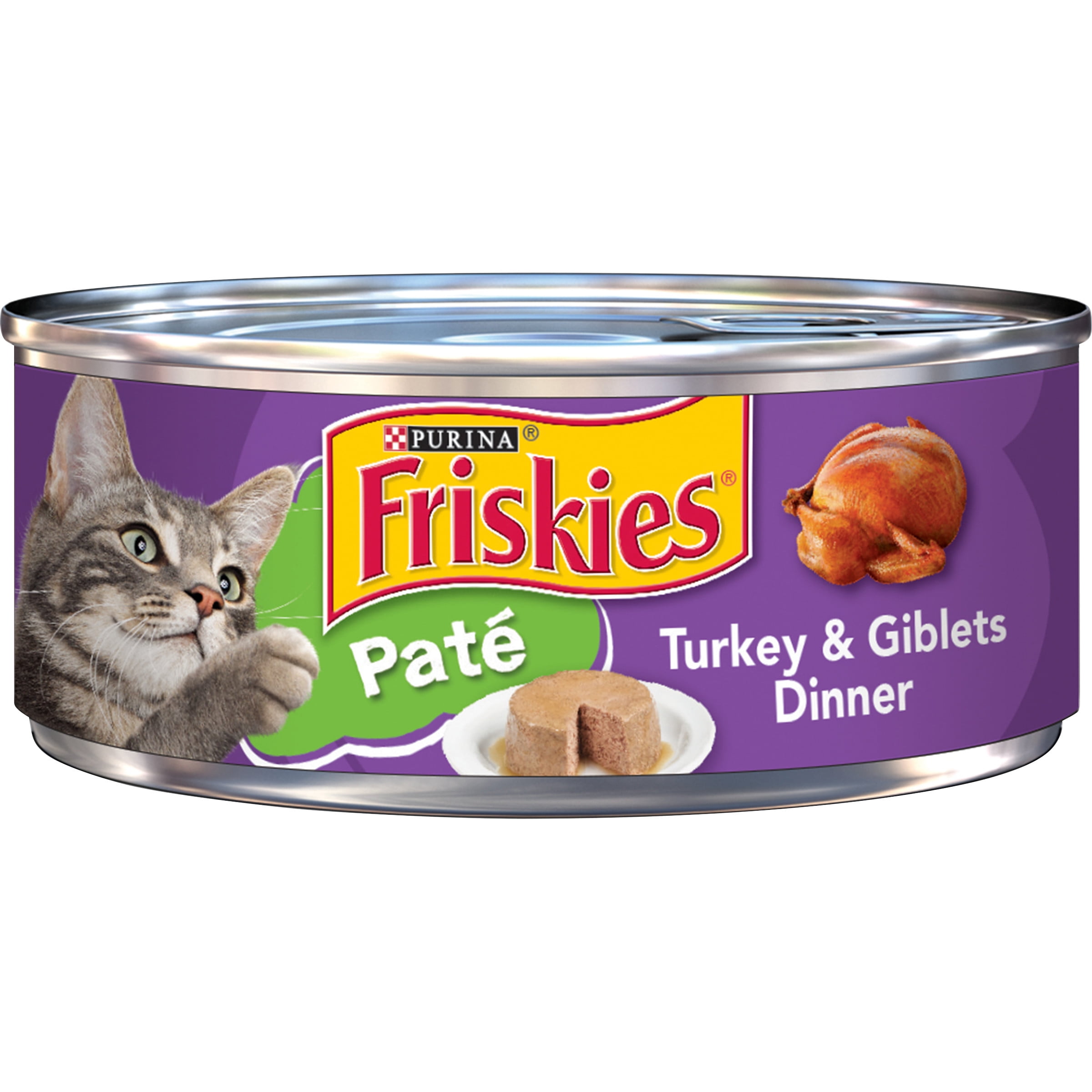 Friskies Turkey Pate for Cats, 5.5 oz