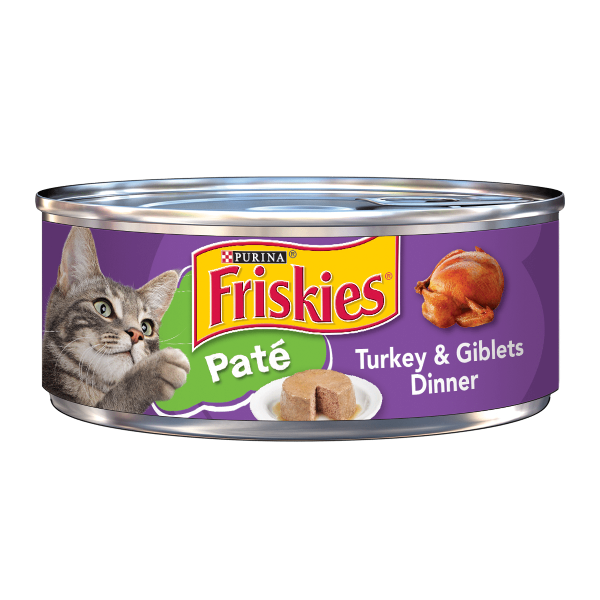 Friskies Turkey Pate for Cats, 5.5 oz