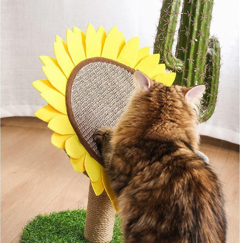 Sunflower Cat Tree & Scratching Post