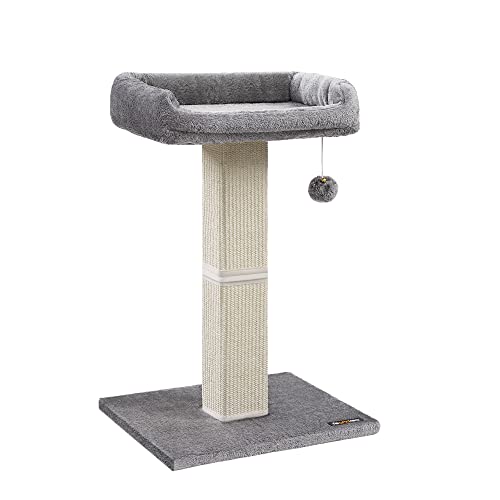 Feandrea Cat Scratching Post with Plush Perch