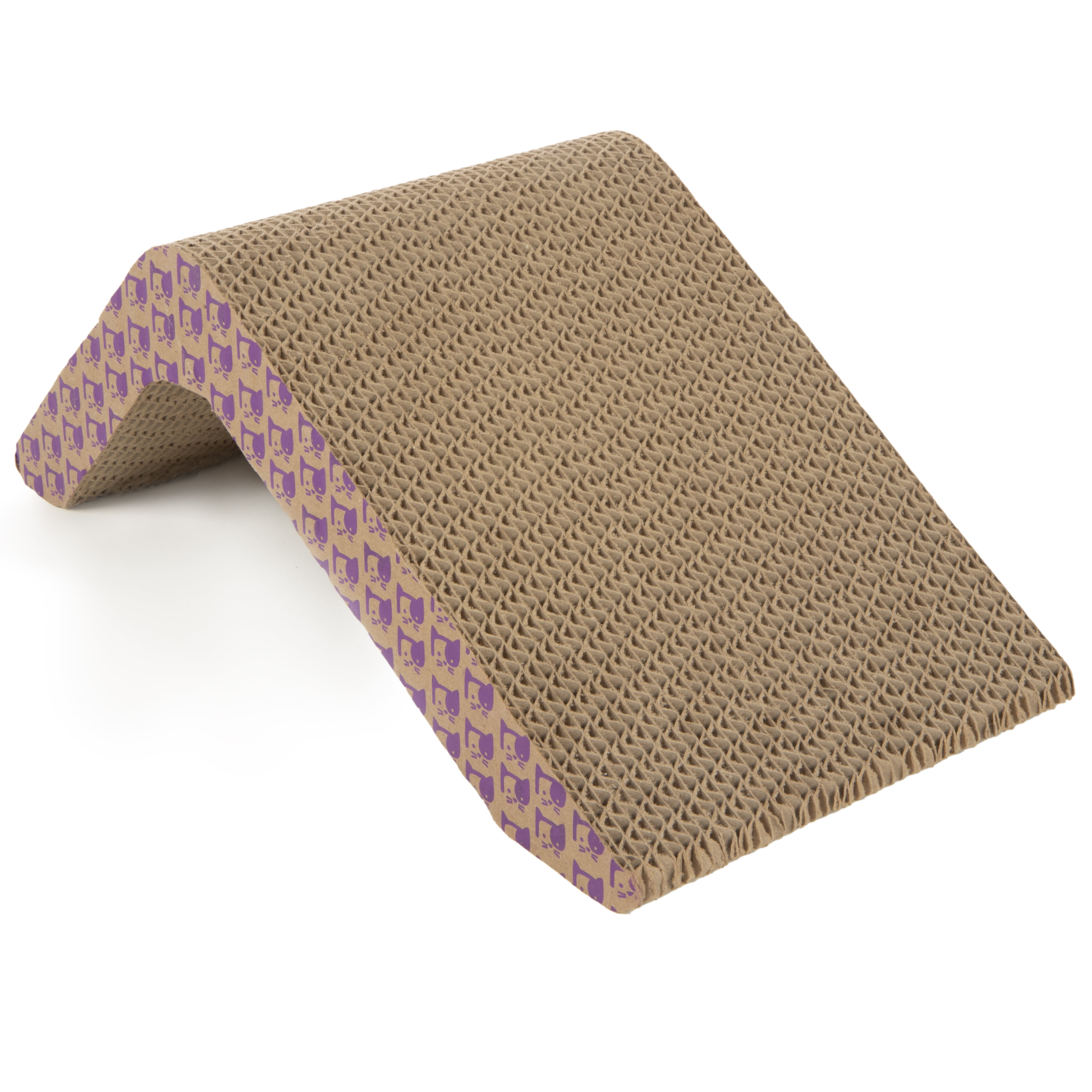 SmartyKat Scratch Ladder Angled Catnip-Infused Corrugate Cat Scratcher