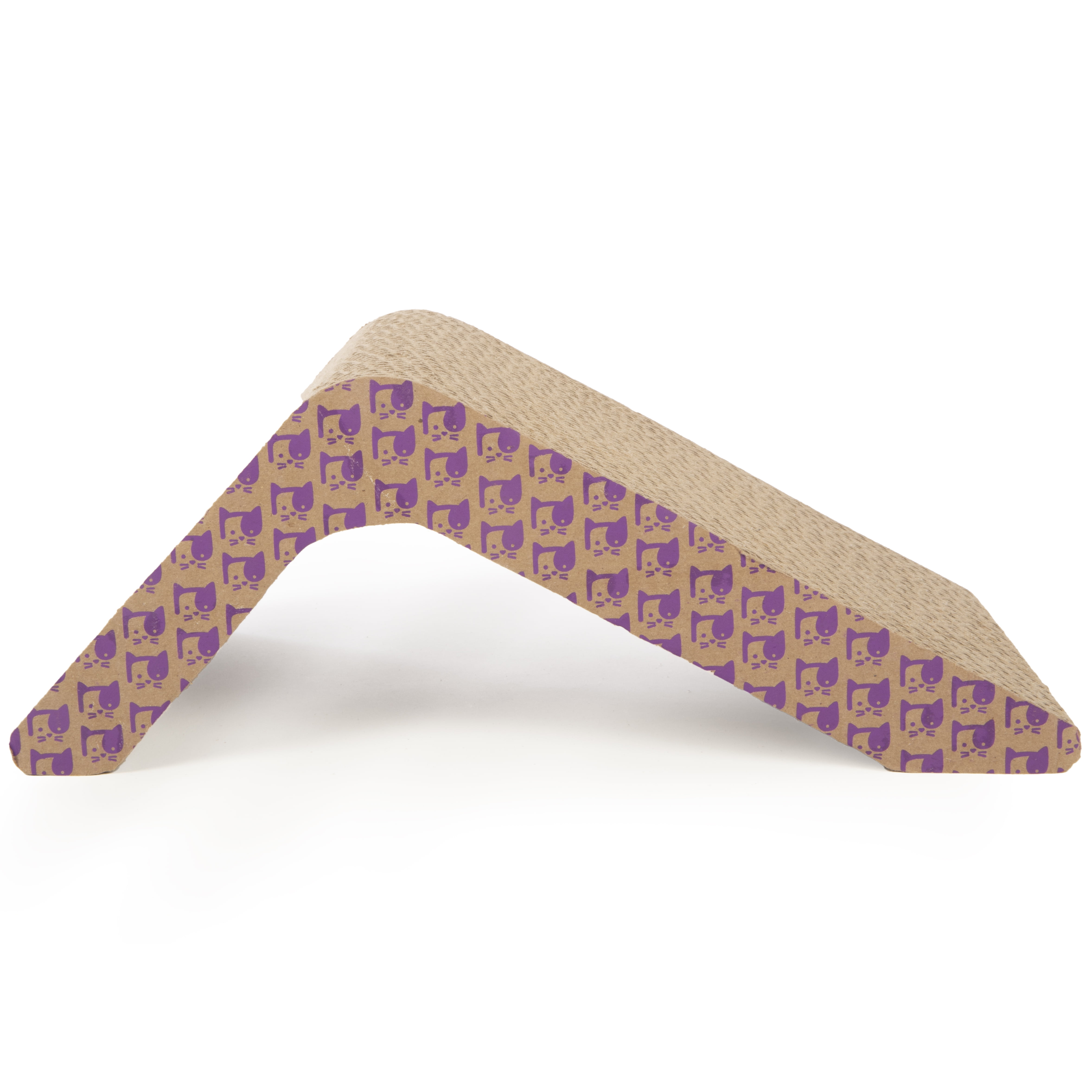 SmartyKat Scratch Ladder Angled Catnip-Infused Corrugate Cat Scratcher