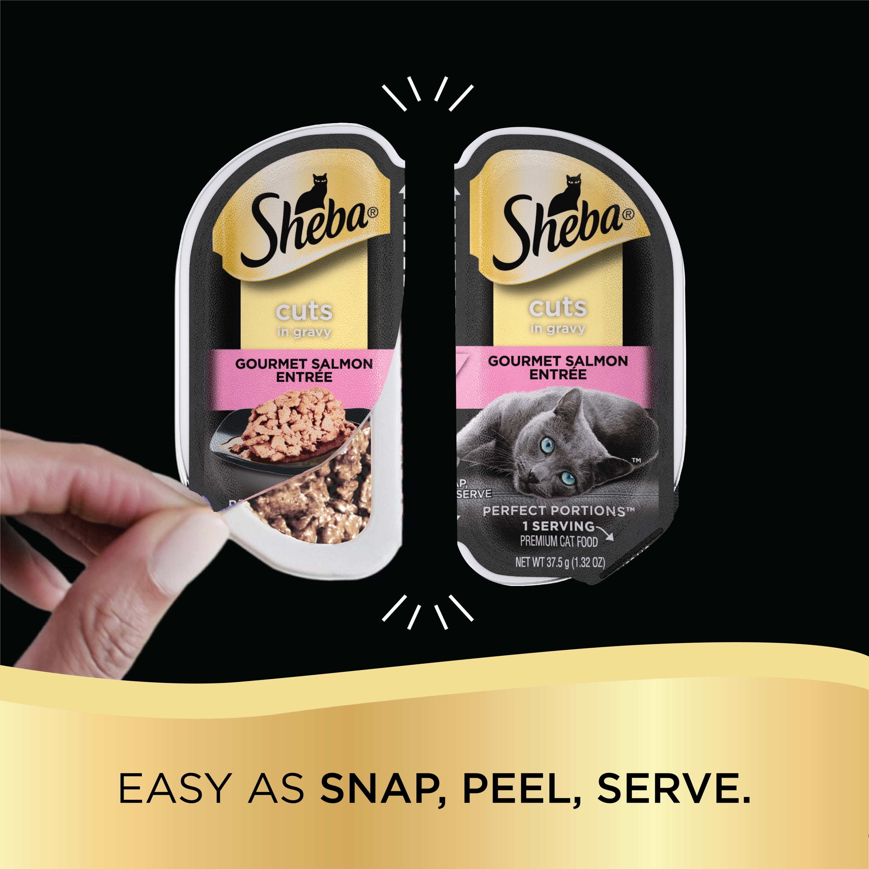 SHEBA Gourmet Salmon Cat Food