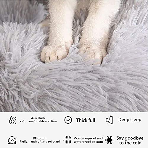 Soft Plush Indoor Cat Bed