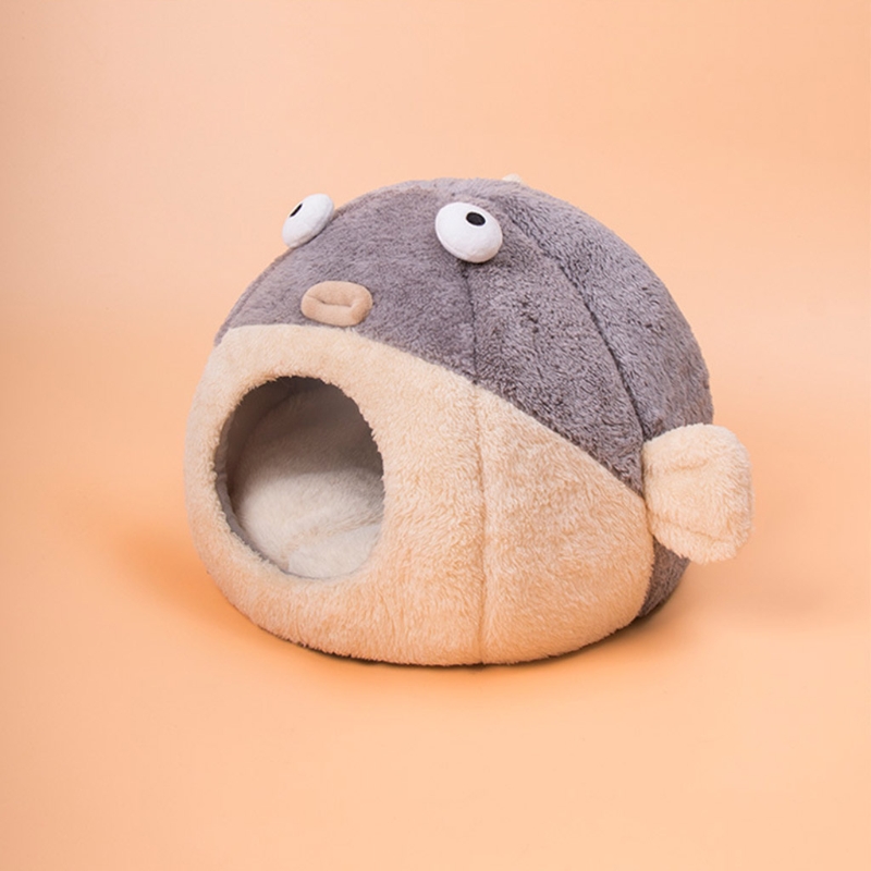 Soft Igloo Cat Bed Cave Tent