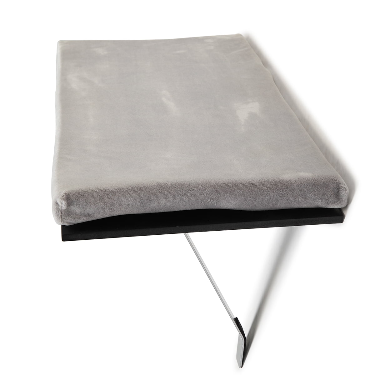 Easy-Install Cat Window Perch, Gray