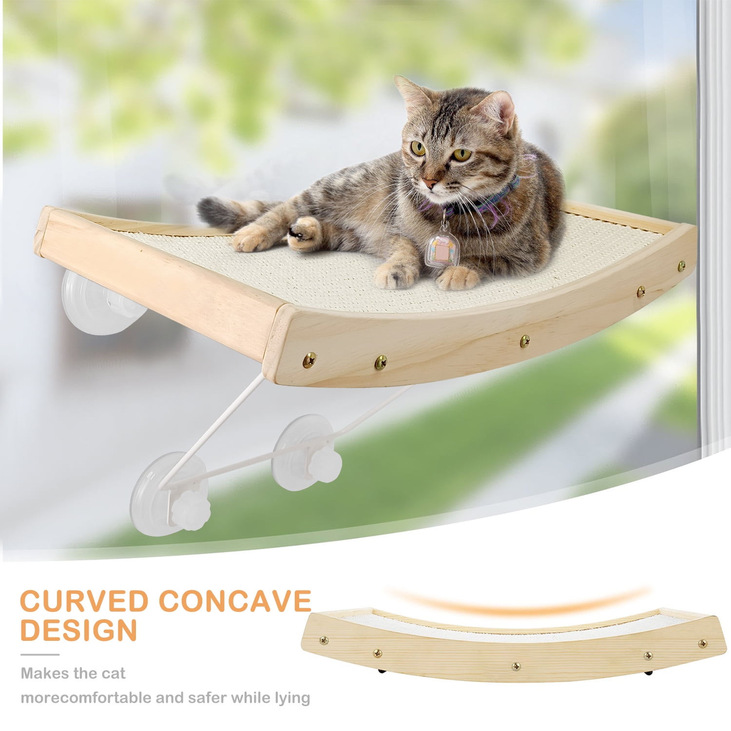 Cat Window Perch Hammock with Suction Cup