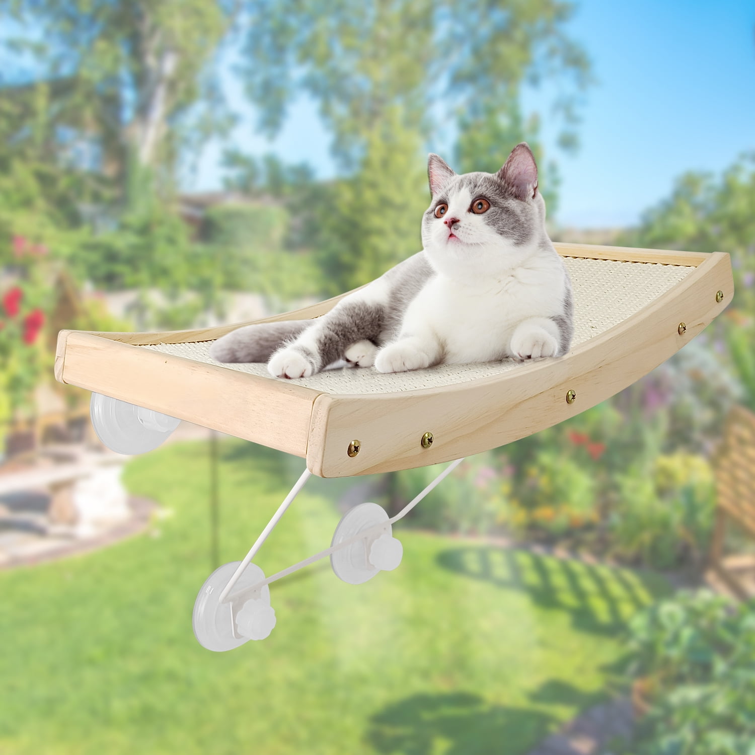 Cat Window Perch Hammock with Suction Cup