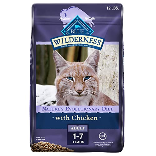 Blue Buffalo Wilderness Chicken Cat Food 12-lb