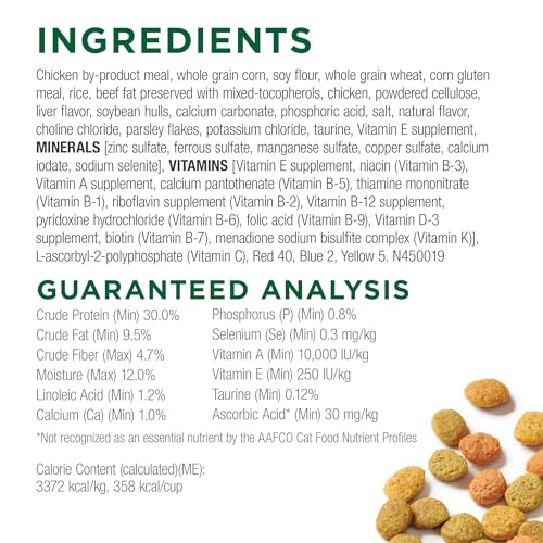 Indoor Cat Food for Health & Hairball Control